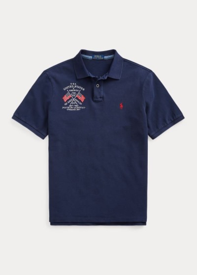 Polos Polo Ralph Lauren Hombre Azul Marino - Classic Fit Americana - FRVXP7065